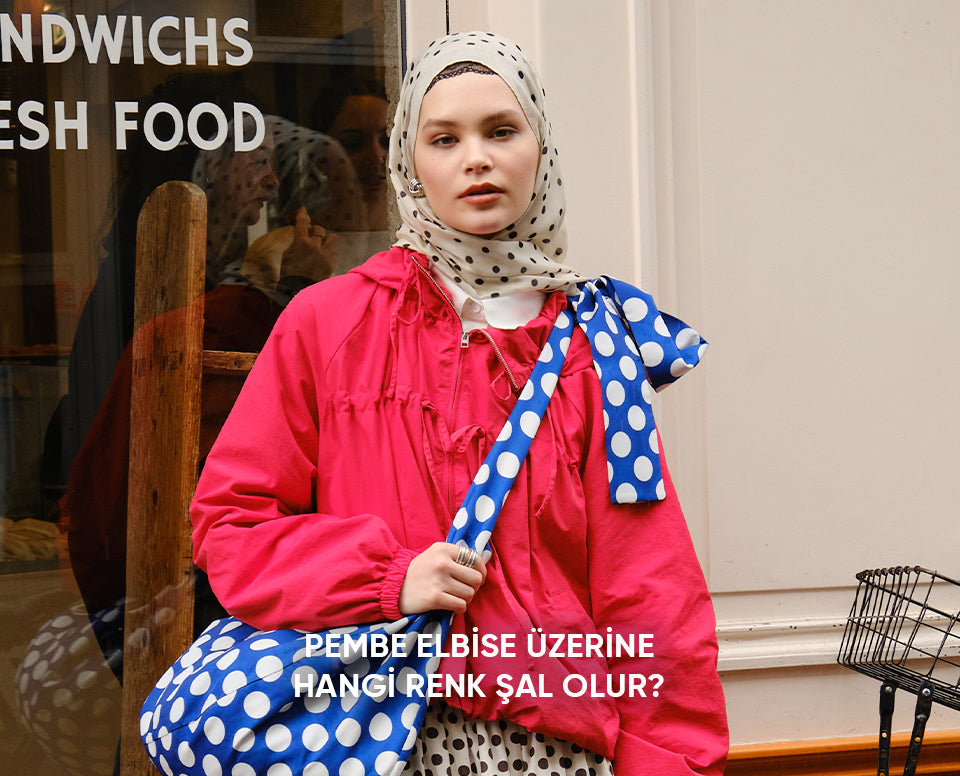 Pembe Elbiseye Hangi Renk Şal Gider?