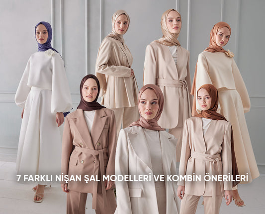 7 Farklı Nişan Şal Modelleri ve Kombin Önerileri
