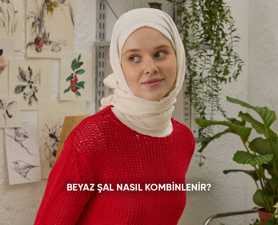 Beyaz Şal Nasıl Kombinlenir?