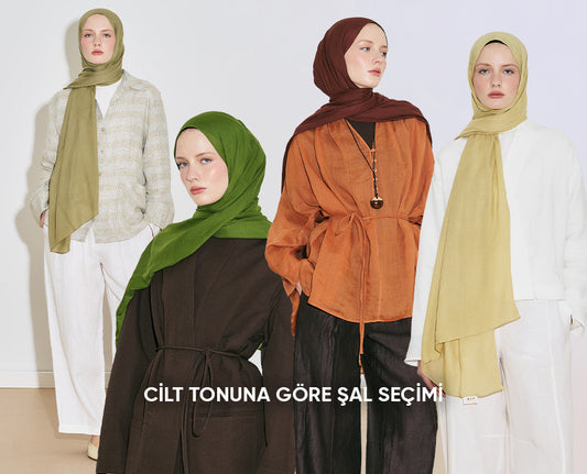 Cilt Tonuna Göre Şal Seçimi
