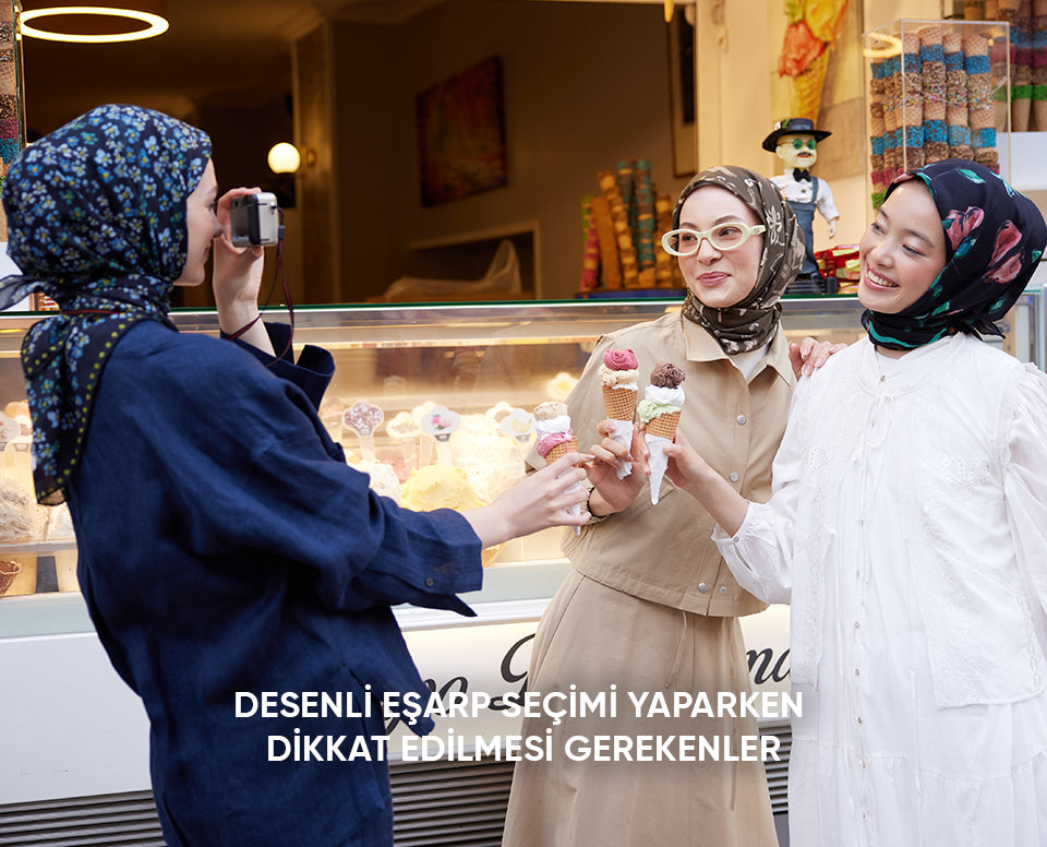 Desenli Eşarp Seçimi Yaparken Dikkat Edilmesi Gerekenler