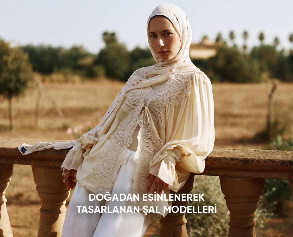 Doğadan Esinlenerek Tasarlanan Şal Modelleri