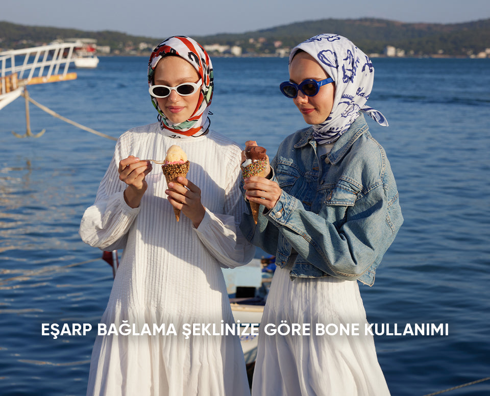 Eşarp Bağlama Şeklinize Göre Bone Kullanımı