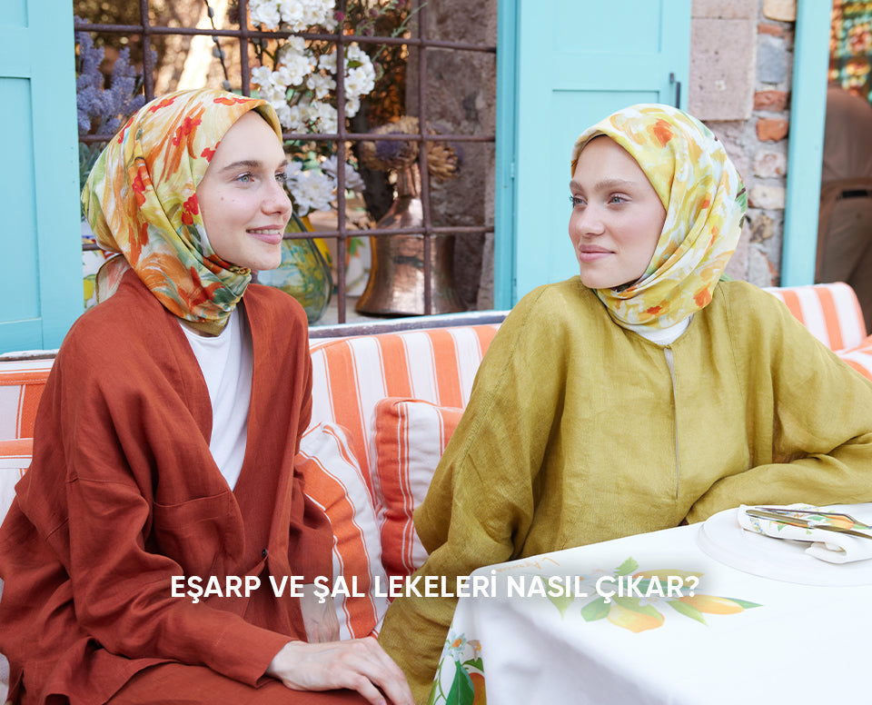 Eşarp ve Şal Lekeleri Nasıl Çıkar?