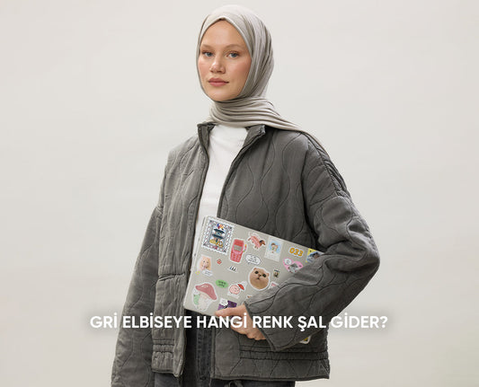 Gri Elbiseye Hangi Renk Şal Gider?