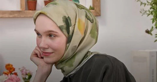 Her Mevsime Uygun Yeşil Eşarp Kombinleri