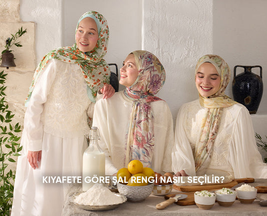 Kıyafete Göre Şal Rengi Nasıl Seçilir