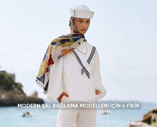 Modern Şal Bağlama Modelleri İçin 6 Fikir