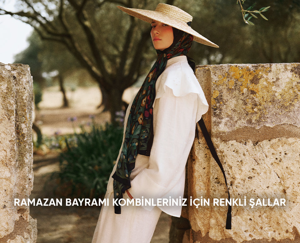 Ramazan Bayramı Kombinleriniz İçin Renkli Şallar
