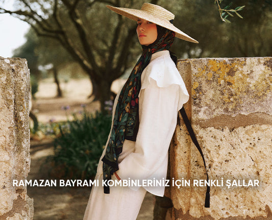 Ramazan Bayramı Kombinleriniz İçin Renkli Şallar