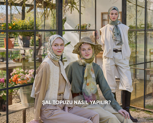 Şal Topuzu Nasıl Yapılır?