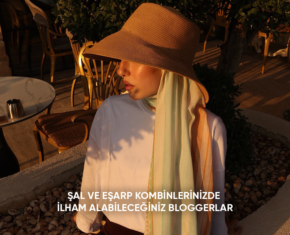 Şal ve Eşarp Kombinlerinizde İlham Alabileceğiniz Bloggerlar