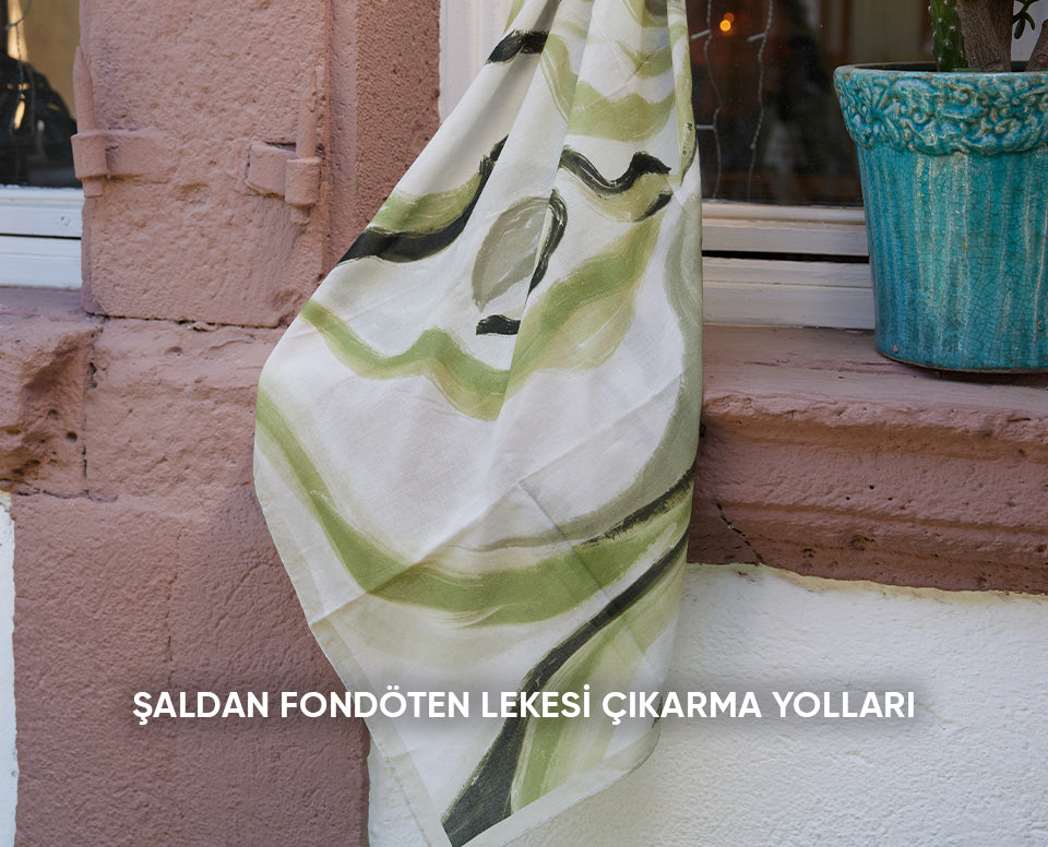 Şaldan Fondöten Lekesi Çıkarma Yolları