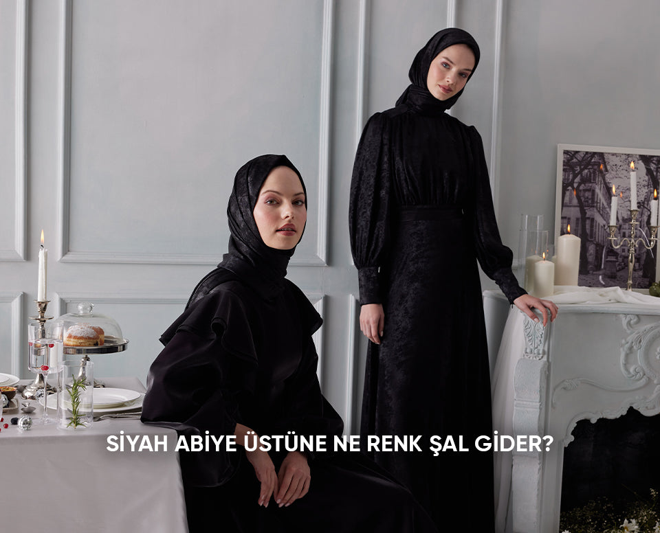 Siyah Abiye Üstüne Ne Renk Şal Gider?