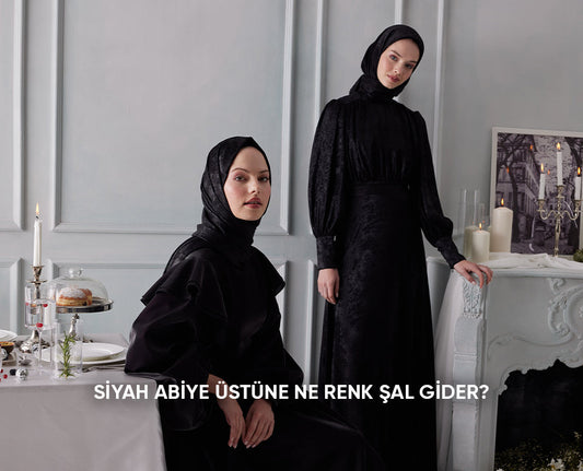 Siyah Abiye Üstüne Ne Renk Şal Gider?