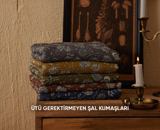 Ütü Gerektirmeyen Şal Kumaşları