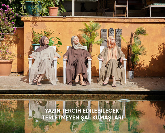 Yazın Tercih Edilebilecek Terletmeyen Şal Kumaşları