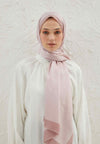 Gül Pembe Monogram Şal