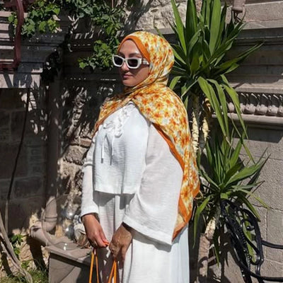 Sunflower Desen Rami Şal Gün Işığı