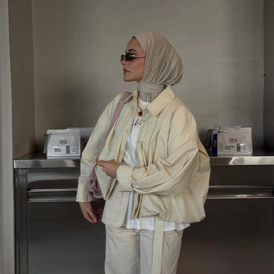 Athletic Hijab Taş