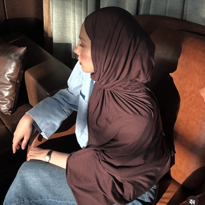 Bambu Penye Şal Acı Kahve