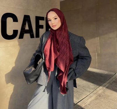 Nara Pamuk Floş Jakarlı Şal Erik Çürüğü