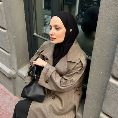 Athletic Hijab Siyah
