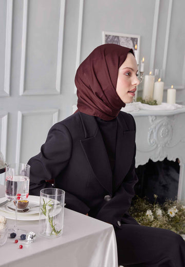 Janjanlı Şal Bordo