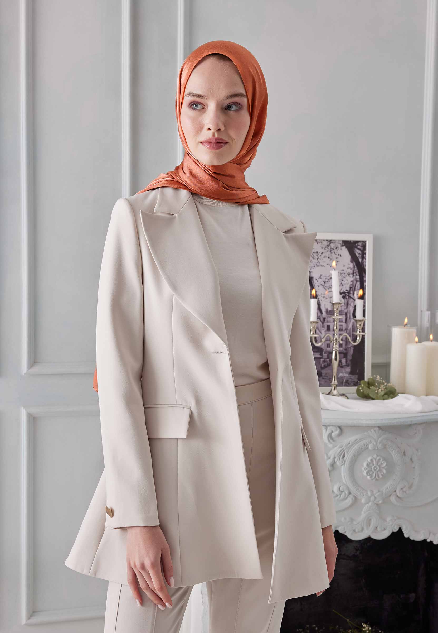 Tarçın Janjanlı Şal