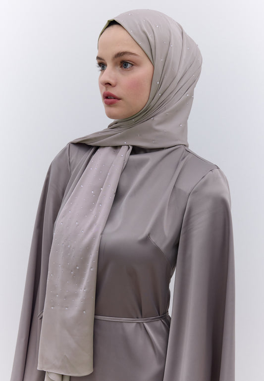 Taş Strass Taşlı İpeksi Şal