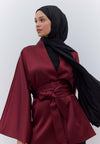 Siyah İpeksi Elegance Şal