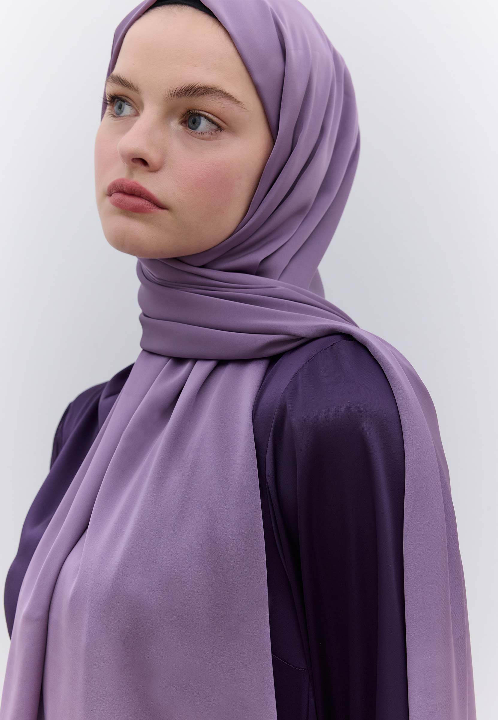 Leylak İpeksi Elegance Şal