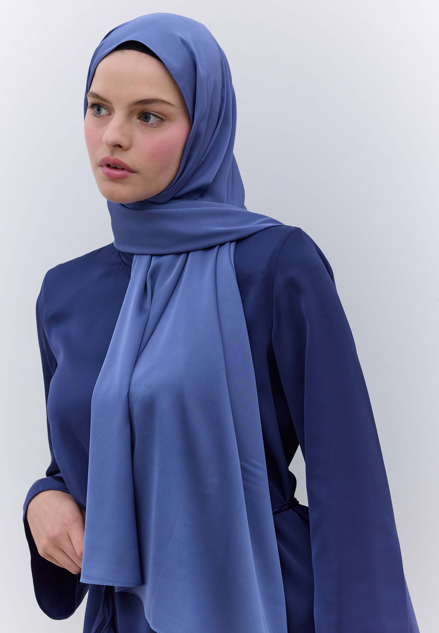 İndigo İpeksi Elegance Şal