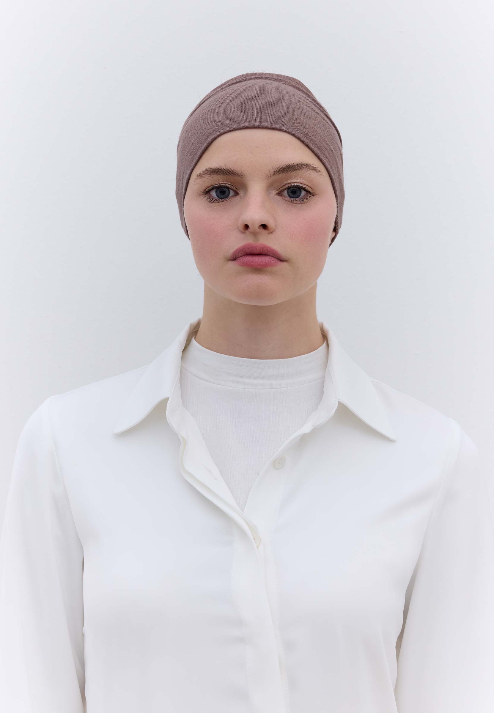 Koyu Vizon Silikonlu Bandana