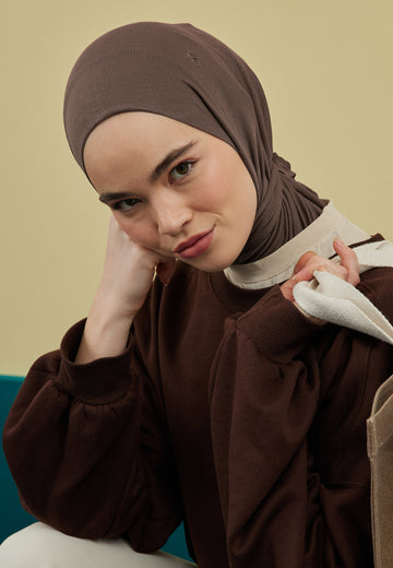Athletic Hijab Acı Kahve