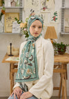 Mint Aspen Desen Şal