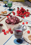 Bordo Cherry Desen Rami Şal