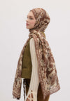 Sahra Floral Paısley Desen Şal