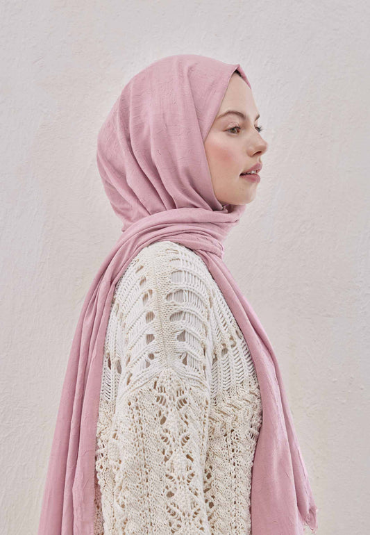 Bambu Şal Uçuk Pembe