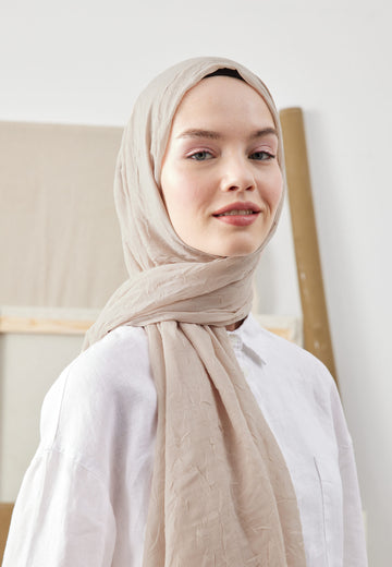 Nude Bambu Şal
