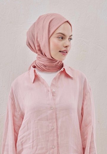 Mercan Bambu Şal