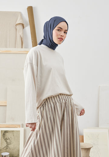 Gece Mavisi Bambu Şal