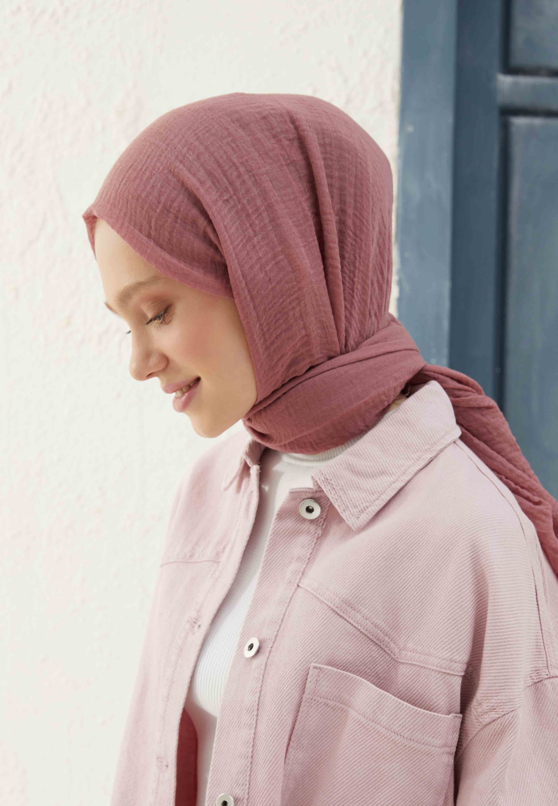 Rose Bürümcük Şal