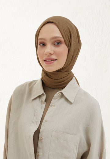 Camel Bürümcük Şal