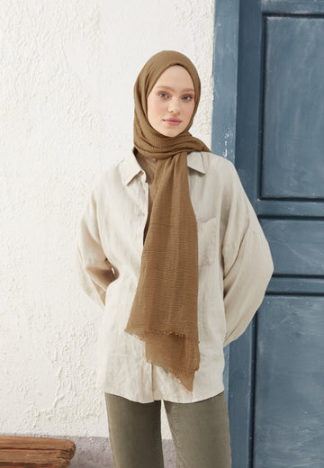 Camel Bürümcük Şal