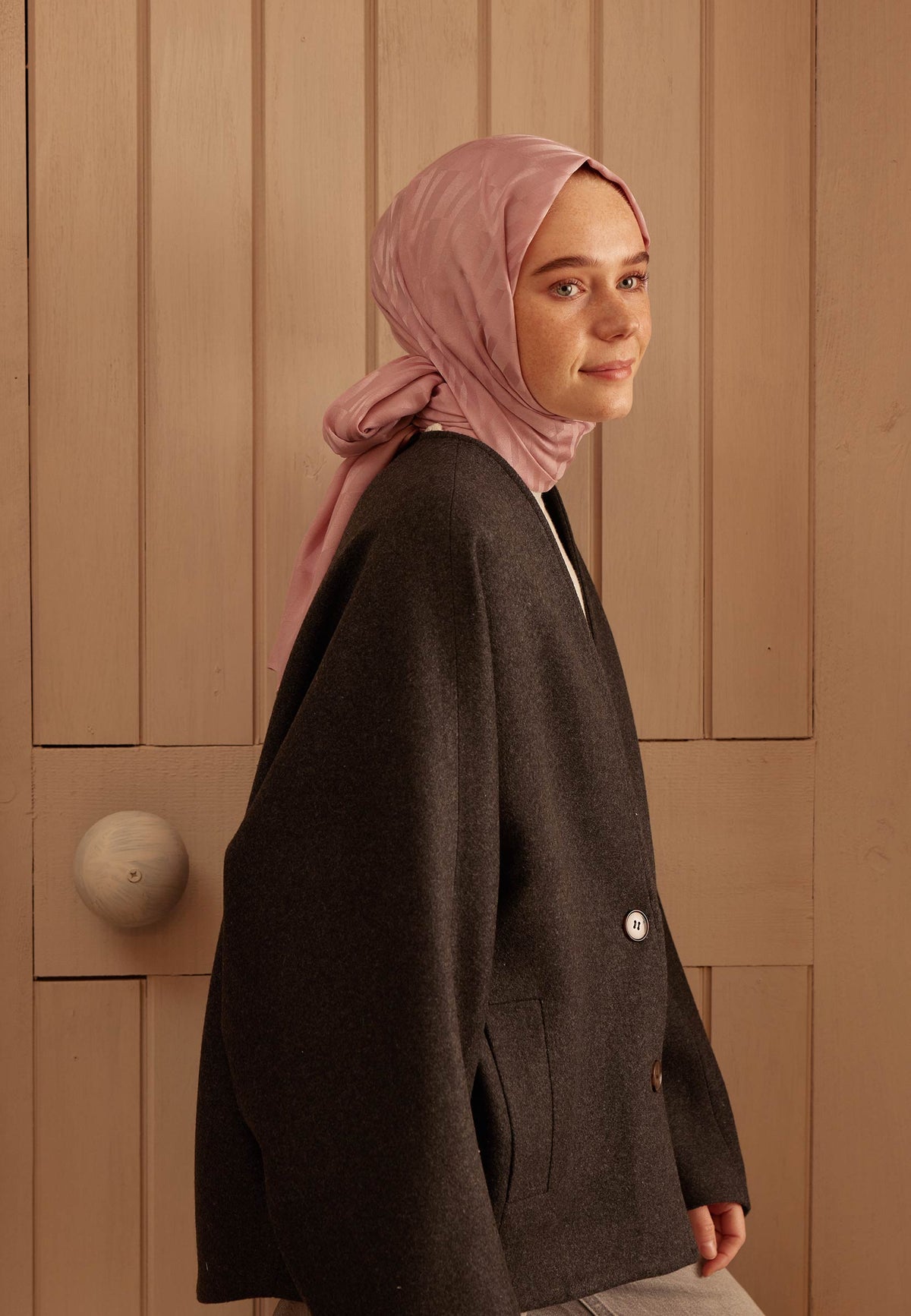 Vıntage Rose Dublın Jakarlı Şal