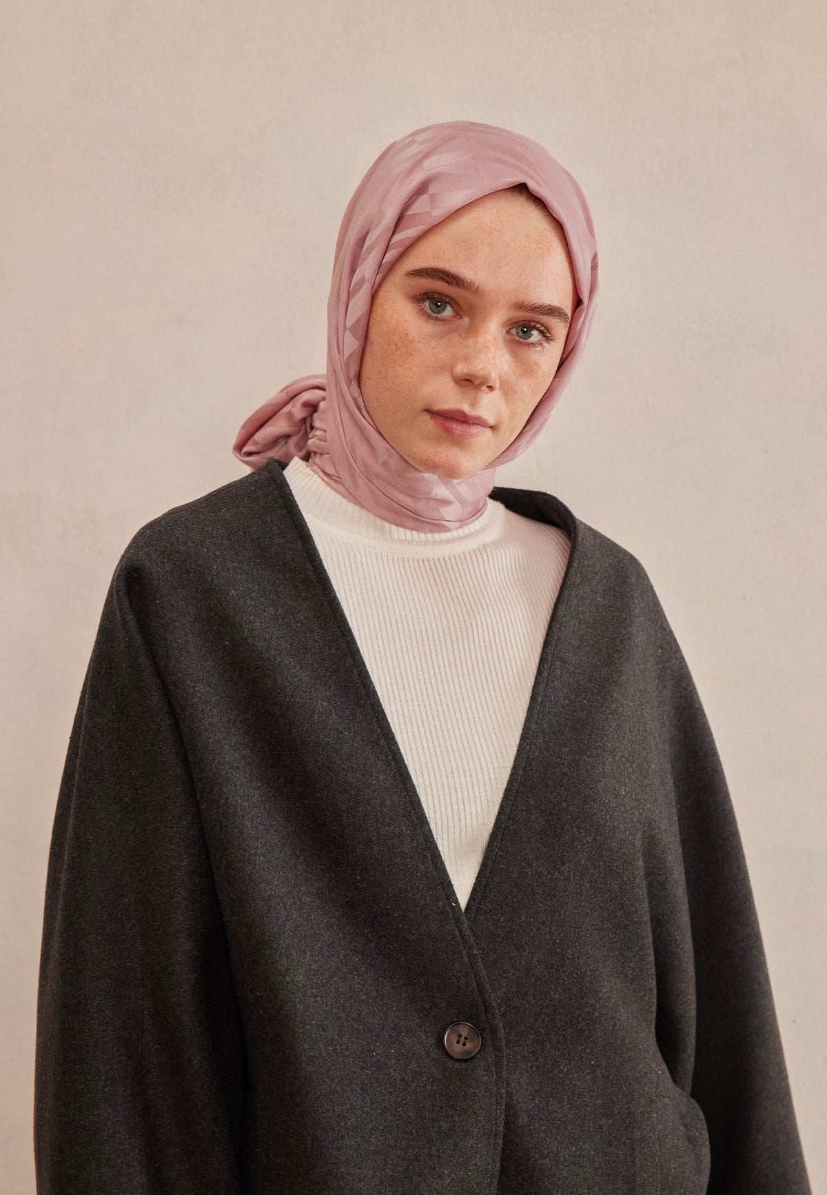 Vıntage Rose Dublın Jakarlı Şal