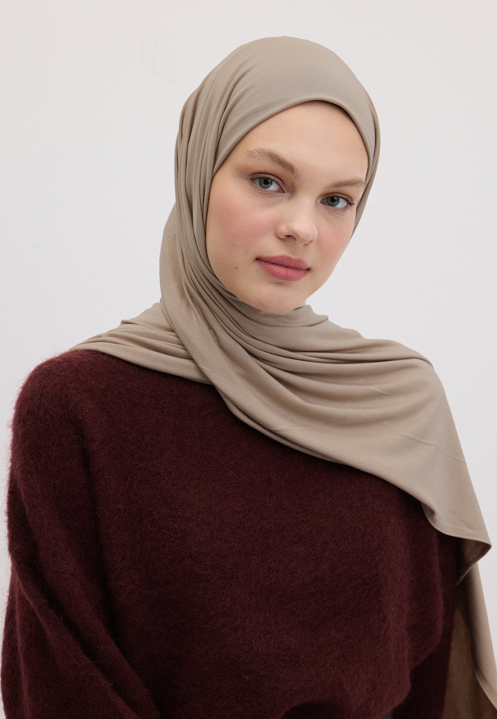 Vizon Bambu Penye Şal