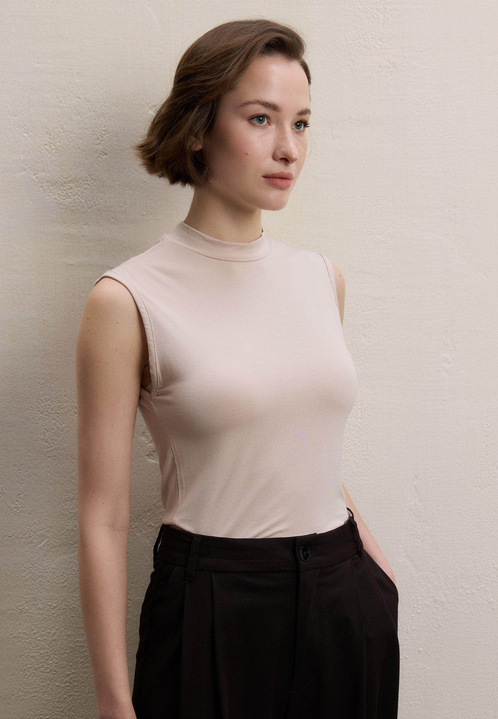 Pudra Sıfır Kol Bambu Body