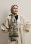 Haki Elegant Desen Şal